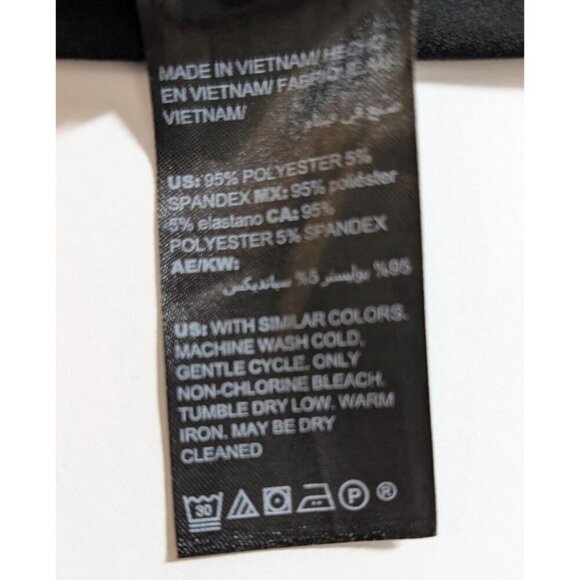 White House Black Market Reversible Wrap Dress Womens Size Medium Abstract - Picture 5 of 11